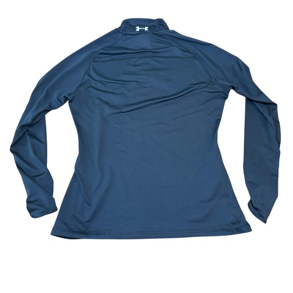 Under Armour Fitted ColdGear Pullover Top Thumbholes Athletic Large - Picture 7 of 9